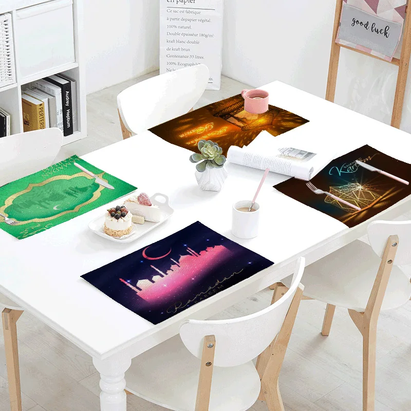 Muslim Ramadan Decoration Print Linen Napkin 32*42cm Coffee Shop Decor Table Mat Family Table Tableware Decoration Tablecloth
Muslim Ramadan Decoration Print Linen Napkin 32*42cm Coffee Shop Decor Table Mat Family Table Tableware Decoration Tablecloth