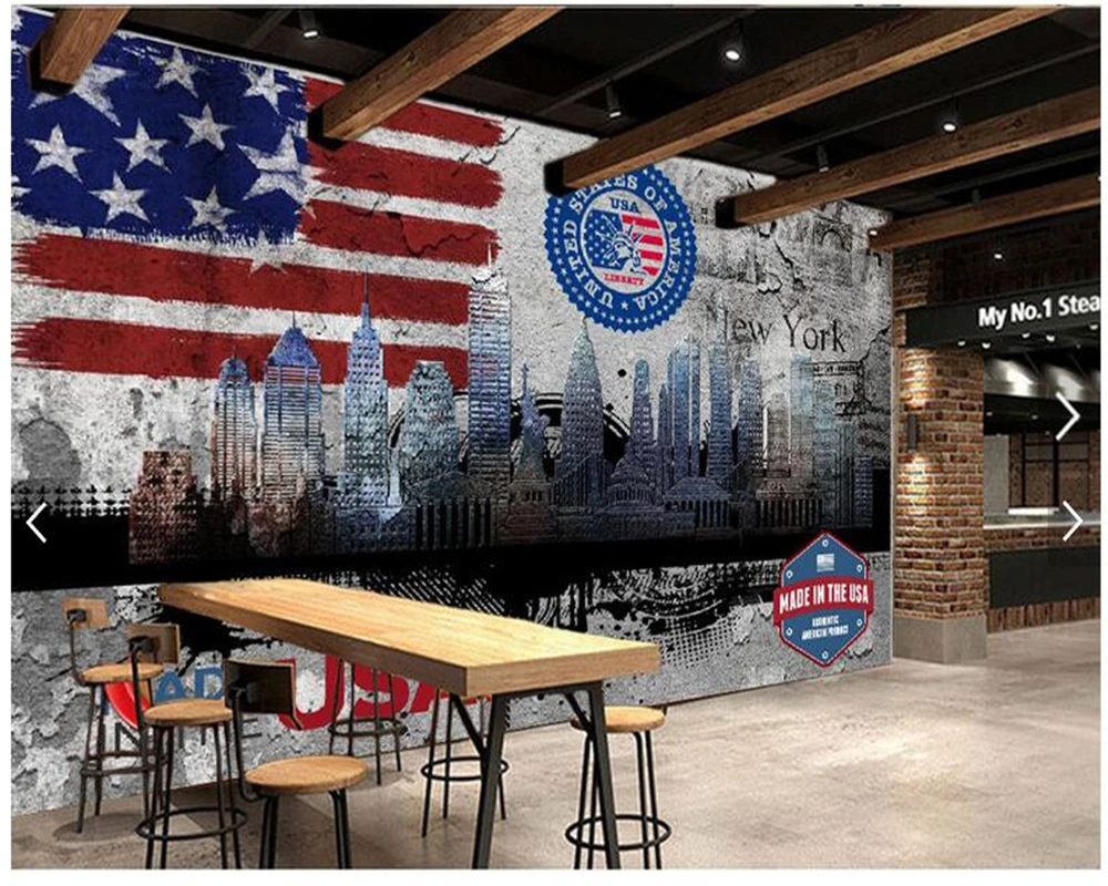 Custom retro wallpaper, New York City mural for living room bar KTV restaurant background home decor wallpaper
Custom retro wallpaper, New York City mural for living room bar KTV restaurant background home decor wallpaper