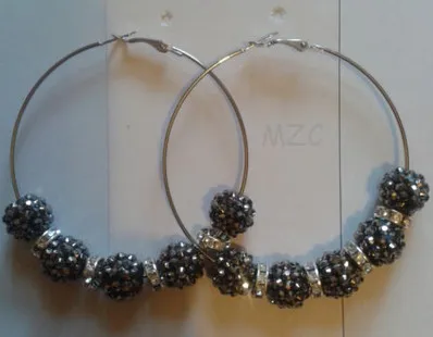 Min.$15 Mixed Order+Free Shipping+Free Gift. Gray Silver Plated Spacer Hoop Basketball Wives Earrings For Women.
Min.$15 Mixed Order+Free Shipping+Free Gift. Gray Silver Plated Spacer Hoop Basketball Wives Earrings For Women.