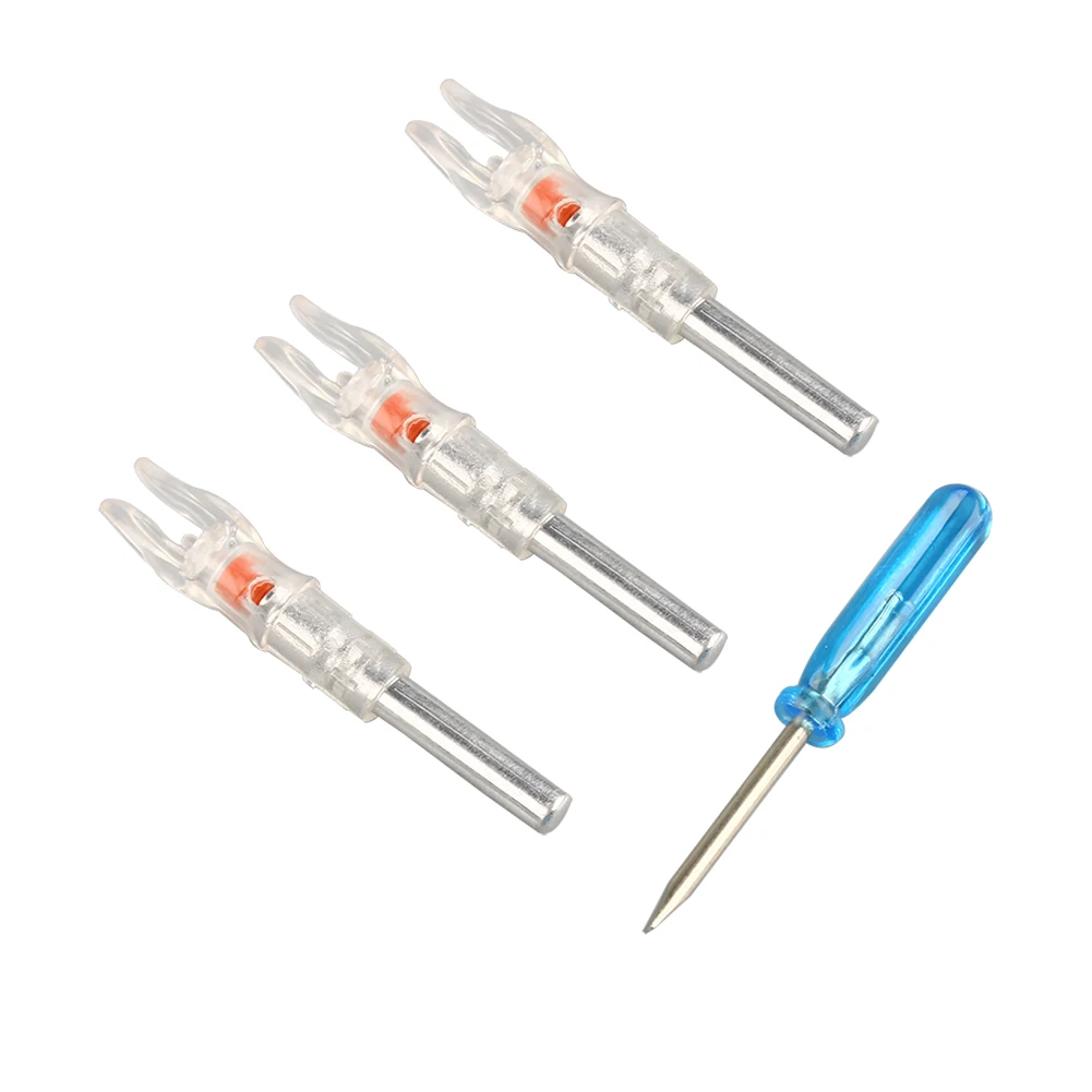 New Style 3PCS Size S 6.2mm Lighted Nocks Red/Green Automatical Released-activated Led Archery Nock Tail fit 6.2mm Shaft
New Style 3PCS Size S 6.2mm Lighted Nocks Red/Green Automatical Released-activated Led Archery Nock Tail fit 6.2mm Shaft