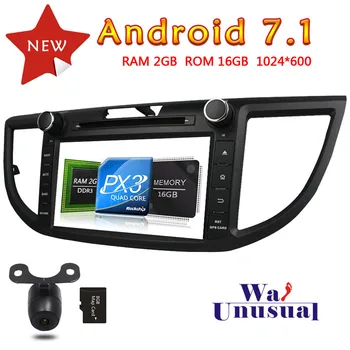 WANUSUAL 8" Quad Core 16G 2G RAM Android 7.1 Car Multimedia Player for Honda CRV 2012 GPS Navigation with BT WIFI 1024*600 Maps
WANUSUAL 8" Quad Core 16G 2G RAM Android 7.1 Car Multimedia Player for Honda CRV 2012 GPS Navigation with BT WIFI 1024*600 Maps