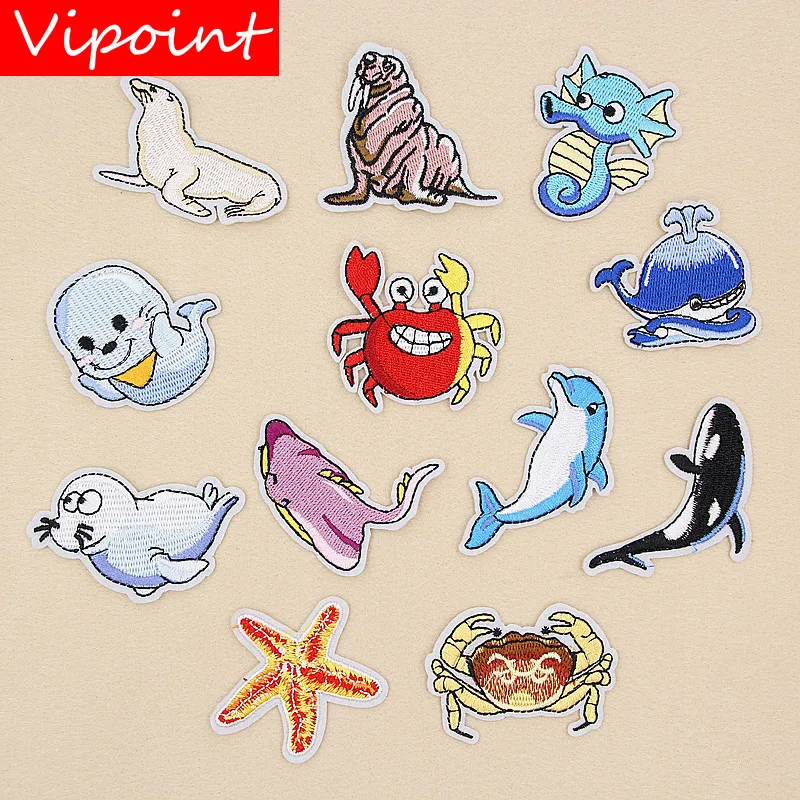 VIPOINT embroidery marine organism patches cartoon patches badges applique patches for clothing XW-130
VIPOINT embroidery marine organism patches cartoon patches badges applique patches for clothing XW-130