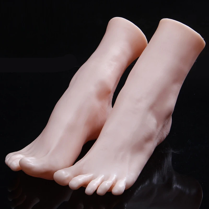 Legs Feet Foot Mannequin Sock Display Mold Short Stocking Soft PVC Realistic Mannequin Foot Display
Legs Feet Foot Mannequin Sock Display Mold Short Stocking Soft PVC Realistic Mannequin Foot Display