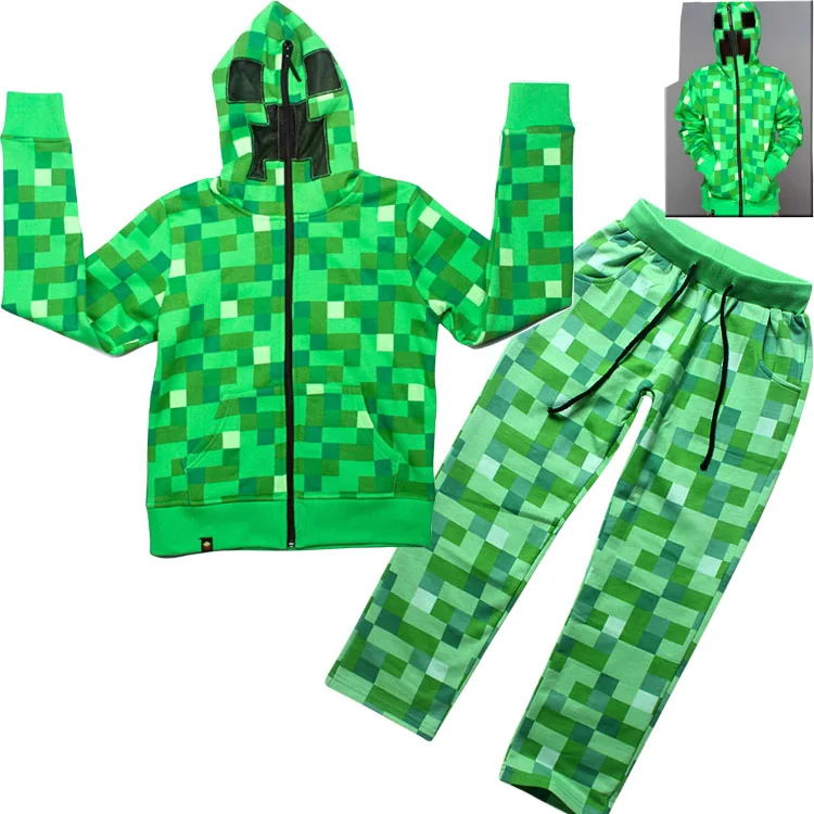 Spring Autumn Boy Kids Clothing Set Minecraft Hoodie Pants Cartoon T-Shirt Shorts Children's Hoody Wear Jacket Outer Coat
Spring Autumn Boy Kids Clothing Set Minecraft Hoodie Pants Cartoon T-Shirt Shorts Children's Hoody Wear Jacket Outer Coat