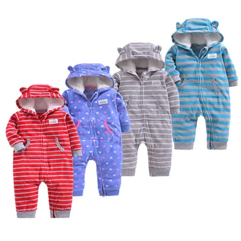 Fleece Baby Girl Romper Autumn 2018 New Arrival Stripe Fashion Newborn Winter Clothes High Quality Baby Boutique Clothes
Fleece Baby Girl Romper Autumn 2018 New Arrival Stripe Fashion Newborn Winter Clothes High Quality Baby Boutique Clothes