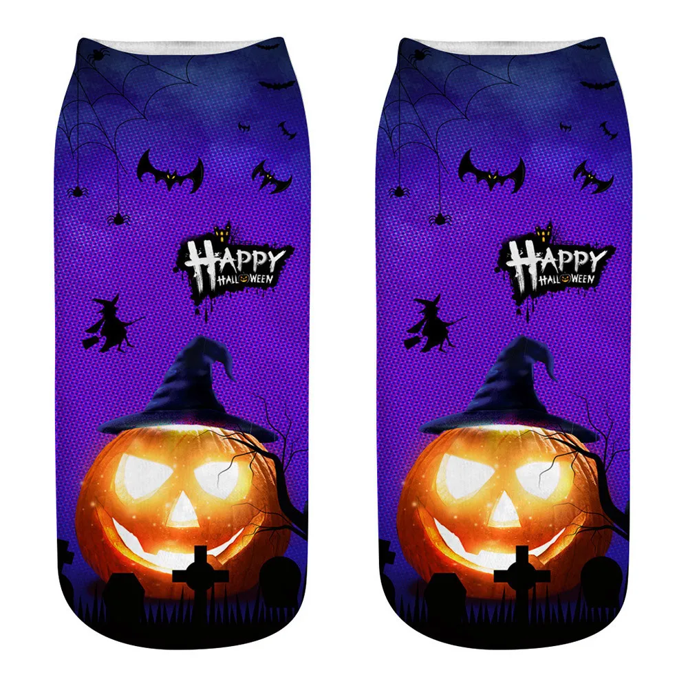 2018 Hot 3D Printed Halloween Socks Happy Pumpkin lantern Witch Castle Cat Pattern Sox Cosplay Party Lover's gift 533
2018 Hot 3D Printed Halloween Socks Happy Pumpkin lantern Witch Castle Cat Pattern Sox Cosplay Party Lover's gift 533