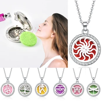 tree of Life Aromatherapy Essential Oil Diffuser Perfume Locket Pendant shape Aroma Necklace Magnetic Gift Aroma jewelry
tree of Life Aromatherapy Essential Oil Diffuser Perfume Locket Pendant shape Aroma Necklace Magnetic Gift Aroma jewelry