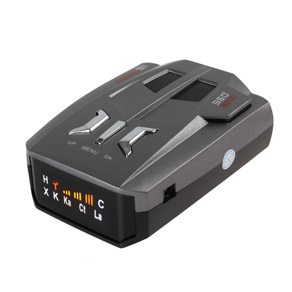 

V9 Car Radar Detector 360 Degrees K and KA Band LED Display Russia / English Voice Alert Warning Anti Radar Detectors for Auto