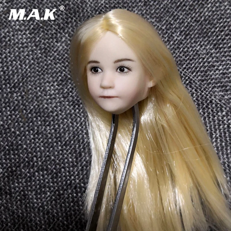 1/6 Scale Lovely Child Head Sculpt Little girl Head Model Blond Straight Hair For figure body PH pale tone body figure
1/6 Scale Lovely Child Head Sculpt Little girl Head Model Blond Straight Hair For figure body PH pale tone body figure