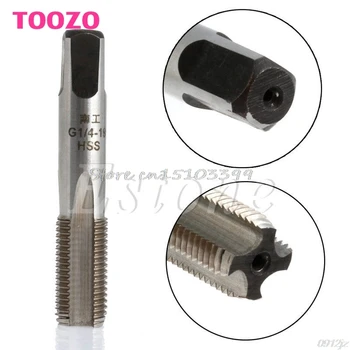 HSS 55 degree 4 Flutes G1/4-19 BSP 55 Degree Pipe 1/4'' Thread Tap Plug C90A New Drop ship
HSS 55 degree 4 Flutes G1/4-19 BSP 55 Degree Pipe 1/4'' Thread Tap Plug C90A New Drop ship