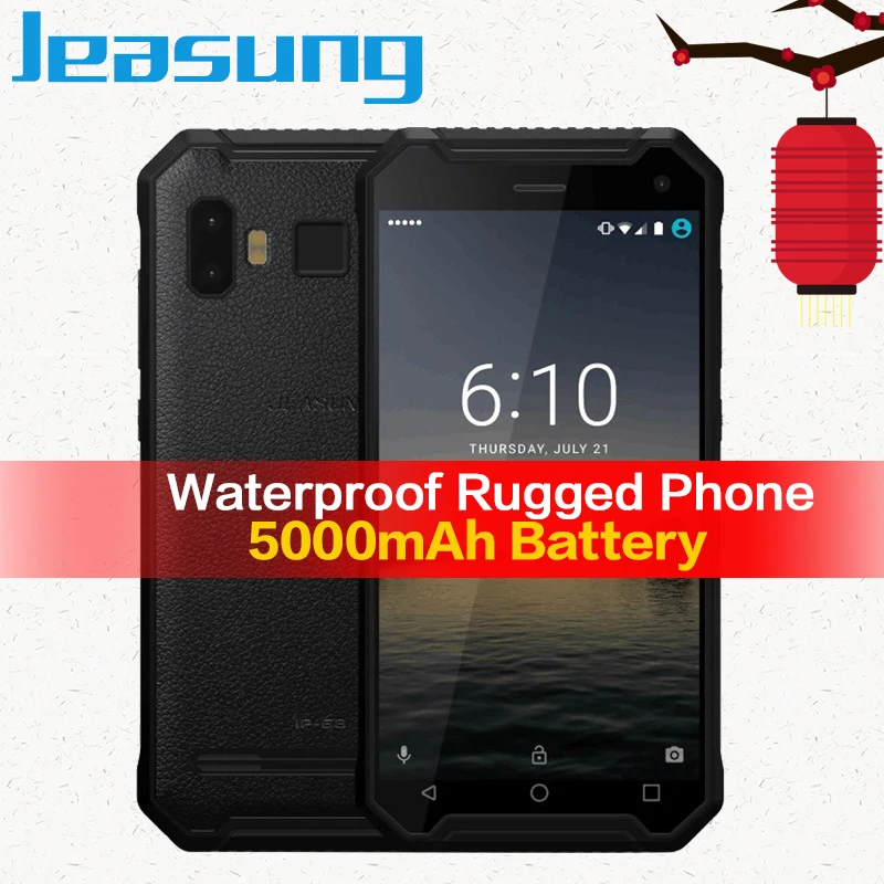 Смартфон JEASUNG P8 водонепроницаемый 4G ip67 ip68 ударопрочный 16 Гб ПЗУ 5 дюймов 5000 мАч