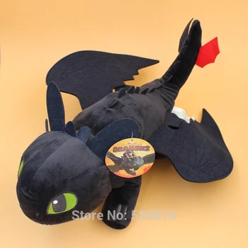 Movie How to Train Your Dragon 2 Toothless Night Fury Plush Figure Toys Stuffed Dolls 20" 52 CM
Movie How to Train Your Dragon 2 Toothless Night Fury Plush Figure Toys Stuffed Dolls 20" 52 CM