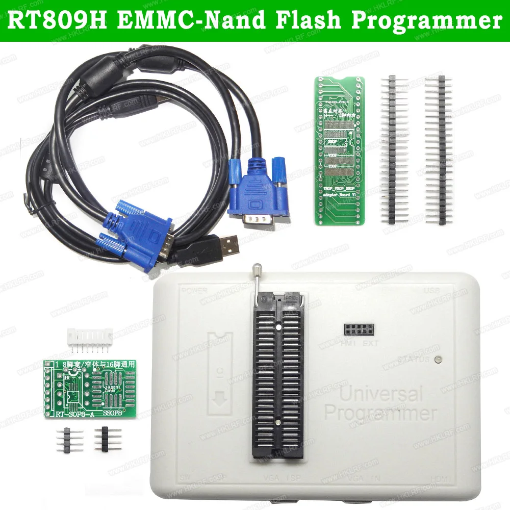 2019 New RT809H EPROM Universal Bios Programmer Better Than RT809F TL866II Plus TL866A TL866CS EMMC-Nand Flash USB Programmer
2019 New RT809H EPROM Universal Bios Programmer Better Than RT809F TL866II Plus TL866A TL866CS EMMC-Nand Flash USB Programmer
