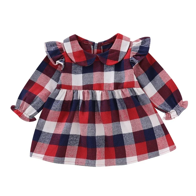 Girls Dress For Baby Clothes 2019 Spring Long Sleeve Plaid Newborn Baby Girl Dress Birthday Party Dress Cute
Girls Dress For Baby Clothes 2019 Spring Long Sleeve Plaid Newborn Baby Girl Dress Birthday Party Dress Cute