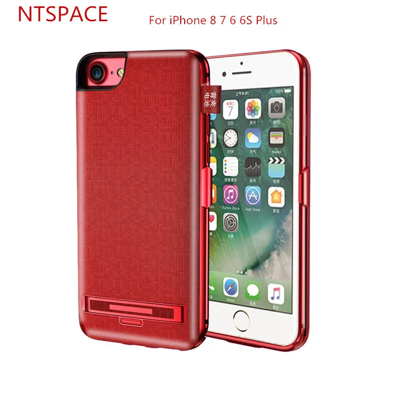 7500mAh Back Clip Battery Cover For iPhone 8 7 6 6S Plus Power Case 5500mAh Power Bank For iPhone 6 6S 7 8 Battery Charger Case
7500mAh Back Clip Battery Cover For iPhone 8 7 6 6S Plus Power Case 5500mAh Power Bank For iPhone 6 6S 7 8 Battery Charger Case