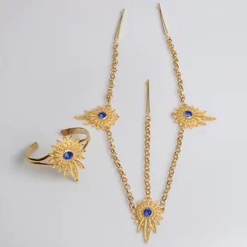 Anniyo Ethiopian Hand Chain and Bangle for Women African Forehead Pieces Jewelry Habesha Gifts #069306
Anniyo Ethiopian Hand Chain and Bangle for Women African Forehead Pieces Jewelry Habesha Gifts #069306