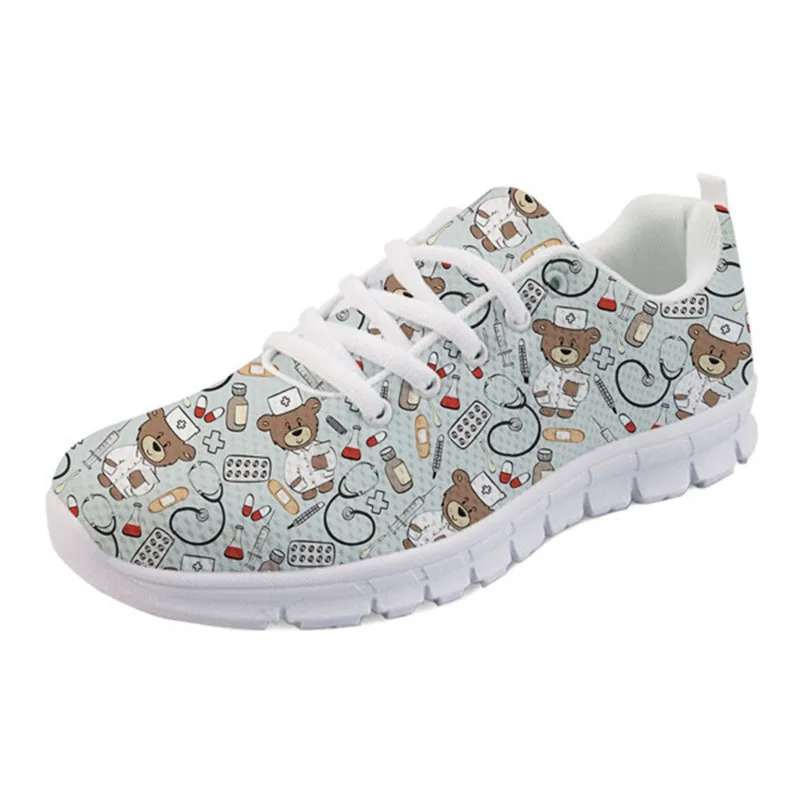 THIKIN Trend Shoes White Women Sports Shoes Hot Pattern Electrocardiogram Flats Shoes For Girls Lightweight Beach Sneakers
THIKIN Trend Shoes White Women Sports Shoes Hot Pattern Electrocardiogram Flats Shoes For Girls Lightweight Beach Sneakers