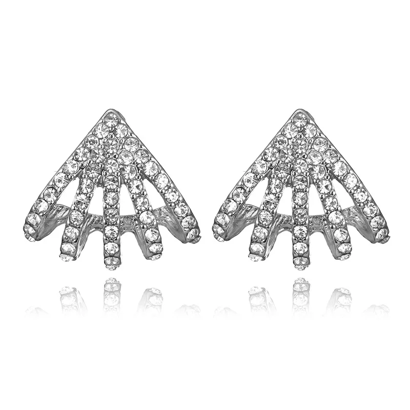 Korean Style Crystal Stud Earrings for Women Girls Geometric CC Shape Boucle D'oreille Femme 2018 Brinco Wholesale Jewellery 
Korean Style Crystal Stud Earrings for Women Girls Geometric CC Shape Boucle D'oreille Femme 2018 Brinco Wholesale Jewellery