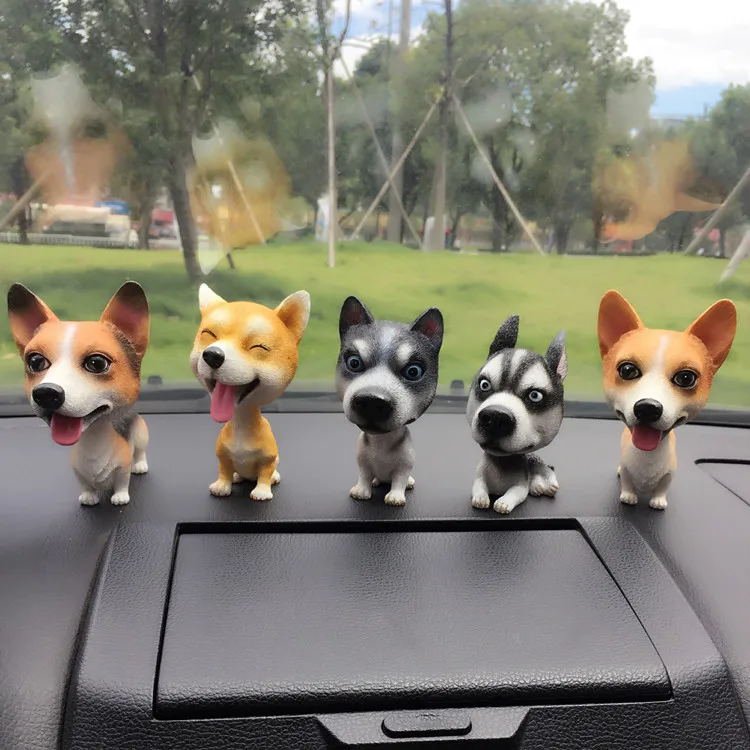Car Ornaments Lovely Shakes Head Dog Resin Puppy Cute Car Interior Decoration Accessories Home Office Decorating Gift Five style
Car Ornaments Lovely Shakes Head Dog Resin Puppy Cute Car Interior Decoration Accessories Home Office Decorating Gift Five style