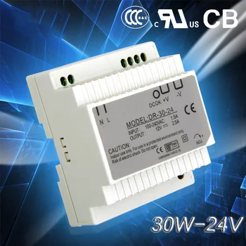 Din Rail Switch Power Supply 30w 24V power supply 24v 30w ac dc converter good quality dr-30-24
Din Rail Switch Power Supply 30w 24V power supply 24v 30w ac dc converter good quality dr-30-24
