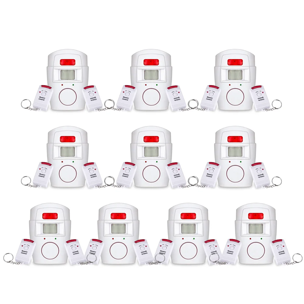 10ps Home Security PIR MP Alert Infrared Sensor Anti-theft Motion Detector Alarm Monitor Wireless Alarm system remote control
10ps Home Security PIR MP Alert Infrared Sensor Anti-theft Motion Detector Alarm Monitor Wireless Alarm system remote control