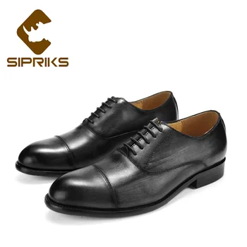 Sipriks Genuine Leather Dress Oxfords For Men Patina Gray Brown Church Shoes Boss Business Office Gents Suits Formal Tuxedo Shoe
Sipriks Genuine Leather Dress Oxfords For Men Patina Gray Brown Church Shoes Boss Business Office Gents Suits Formal Tuxedo Shoe