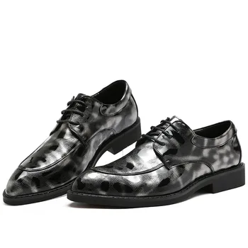 37~48 Plus Size Men Pointed Toe Lace Up Derby Shoes British Formal Business Leather Shoes Italian Wedding Party Dress Suit Shoe
37~48 Plus Size Men Pointed Toe Lace Up Derby Shoes British Formal Business Leather Shoes Italian Wedding Party Dress Suit Shoe