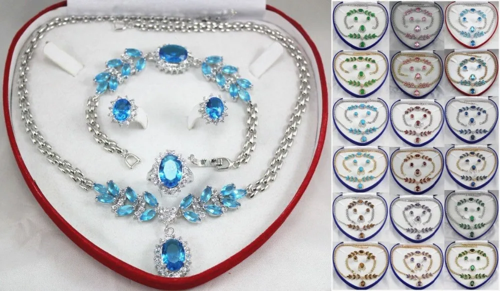 Miss charm Jew.298 12color-green/red/purple/blue jade/zirconia/turquoise necklace bracelet ring set can choose
Miss charm Jew.298 12color-green/red/purple/blue jade/zirconia/turquoise necklace bracelet ring set can choose