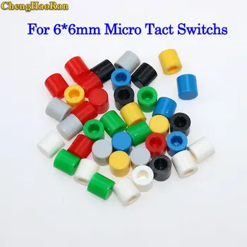 ChengHaoRan 100PCS A56 Tactile Button Caps Plastic Cap Hat for 6*6mm 6x6mm Micro Tact Switch For Arduino
ChengHaoRan 100PCS A56 Tactile Button Caps Plastic Cap Hat for 6*6mm 6x6mm Micro Tact Switch For Arduino