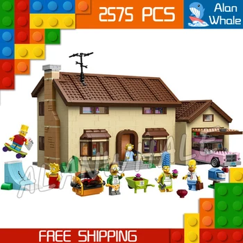 2575pcs Simpsons Family House Holiday Hobby Construction 16005 DIY Figure Building Blocks Children Toy Compatible with Lago
2575pcs Simpsons Family House Holiday Hobby Construction 16005 DIY Figure Building Blocks Children Toy Compatible with Lago