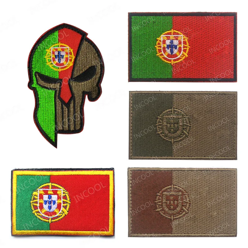 Portugal Flag Embroidery Patch Skull Morale Patches Military Combat Tactical Appliques Emblem Embroidered Badges Flags Drop Ship
Portugal Flag Embroidery Patch Skull Morale Patches Military Combat Tactical Appliques Emblem Embroidered Badges Flags Drop Ship