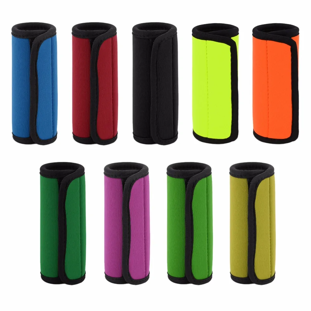Comfortable Light Neoprene Handle Wraps/Grip/Identifier for Travel Bag Luggage Suitcase Fit Any Luggage Handle Adhesive Tap
Comfortable Light Neoprene Handle Wraps/Grip/Identifier for Travel Bag Luggage Suitcase Fit Any Luggage Handle Adhesive Tap