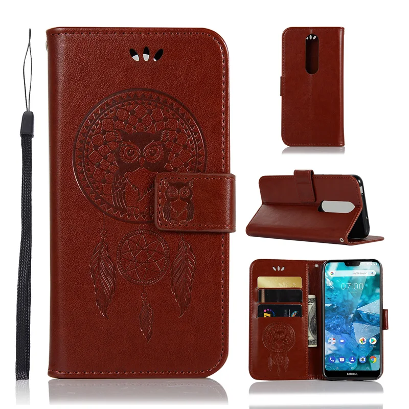 OWL Flip Leather Wallet Case For Nokia 7.1 7 6.1 Plus 8.1 5.1 3.1 2.1 2018 Phone Cover For Nokia 3.2 2019 3 5 6 8 Mobile Case
OWL Flip Leather Wallet Case For Nokia 7.1 7 6.1 Plus 8.1 5.1 3.1 2.1 2018 Phone Cover For Nokia 3.2 2019 3 5 6 8 Mobile Case