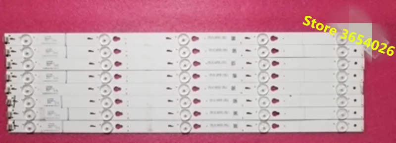 1set=8pieces for TCL B48A558U D48A810 strip TOT-48D2700-8X5-3030C-V3 YHA-4C-LB4805-YHEX2 TCL D48A810
1set=8pieces for TCL B48A558U D48A810 strip TOT-48D2700-8X5-3030C-V3 YHA-4C-LB4805-YHEX2 TCL D48A810