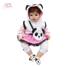 Neue Reborn Puppe 56 cm Baby Reborn Menina Lebensechte Brinquedos de Bebes Realistische Reborn Bonecas für Kinder Playmate Baden Juguetes(China)