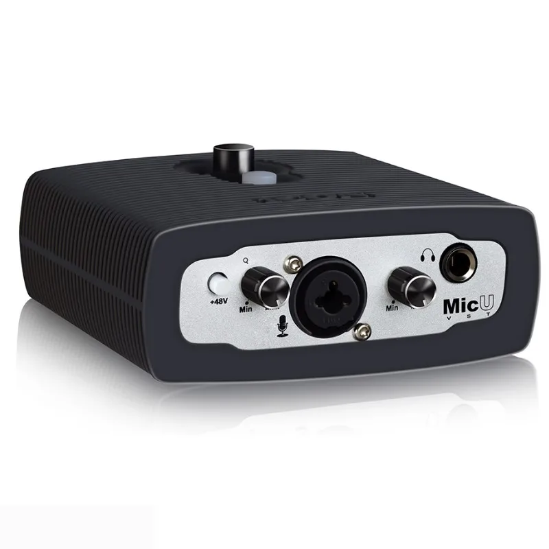 ICON MicU-VST USB recording interface sound card provides an audio input and output module with USB connectivity for recording
ICON MicU-VST USB recording interface sound card provides an audio input and output module with USB connectivity for recording