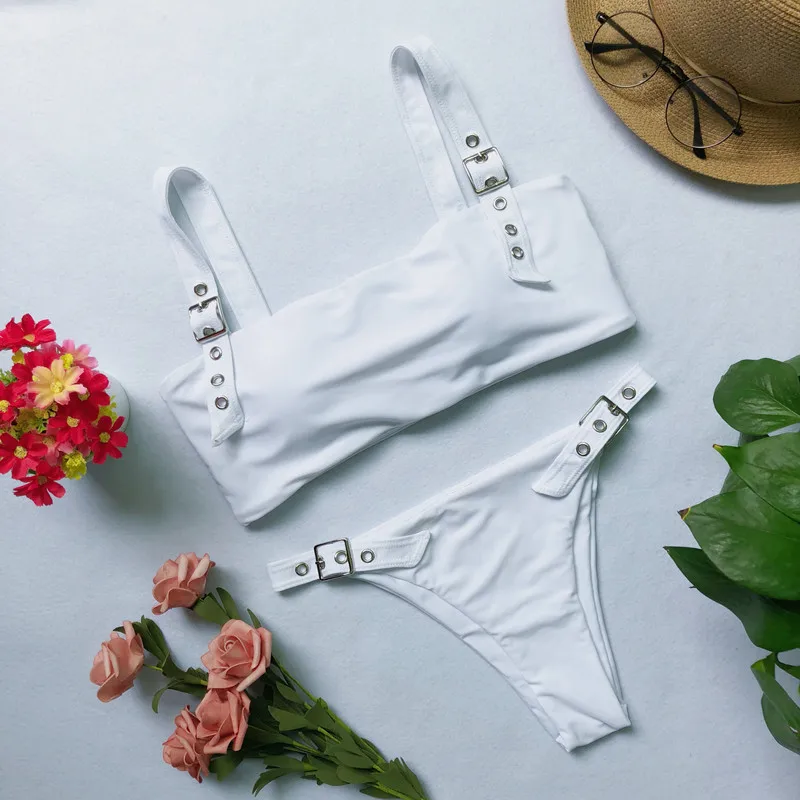 Sexy 2019 Bikini Women Swimwear Female Swimsuit Two-pieces Bikini set Bandeau Bather Adjustable Straps Bathing Suit Swim
Sexy 2019 Bikini Women Swimwear Female Swimsuit Two-pieces Bikini set Bandeau Bather Adjustable Straps Bathing Suit Swim