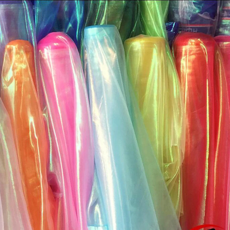 150cm*100cm Shiny Fluorescent Gauze Fabric for Stage Wedding Background Cloth Decoration Transparent Party Dance Dress Diy 
150cm*100cm Shiny Fluorescent Gauze Fabric for Stage Wedding Background Cloth Decoration Transparent Party Dance Dress Diy