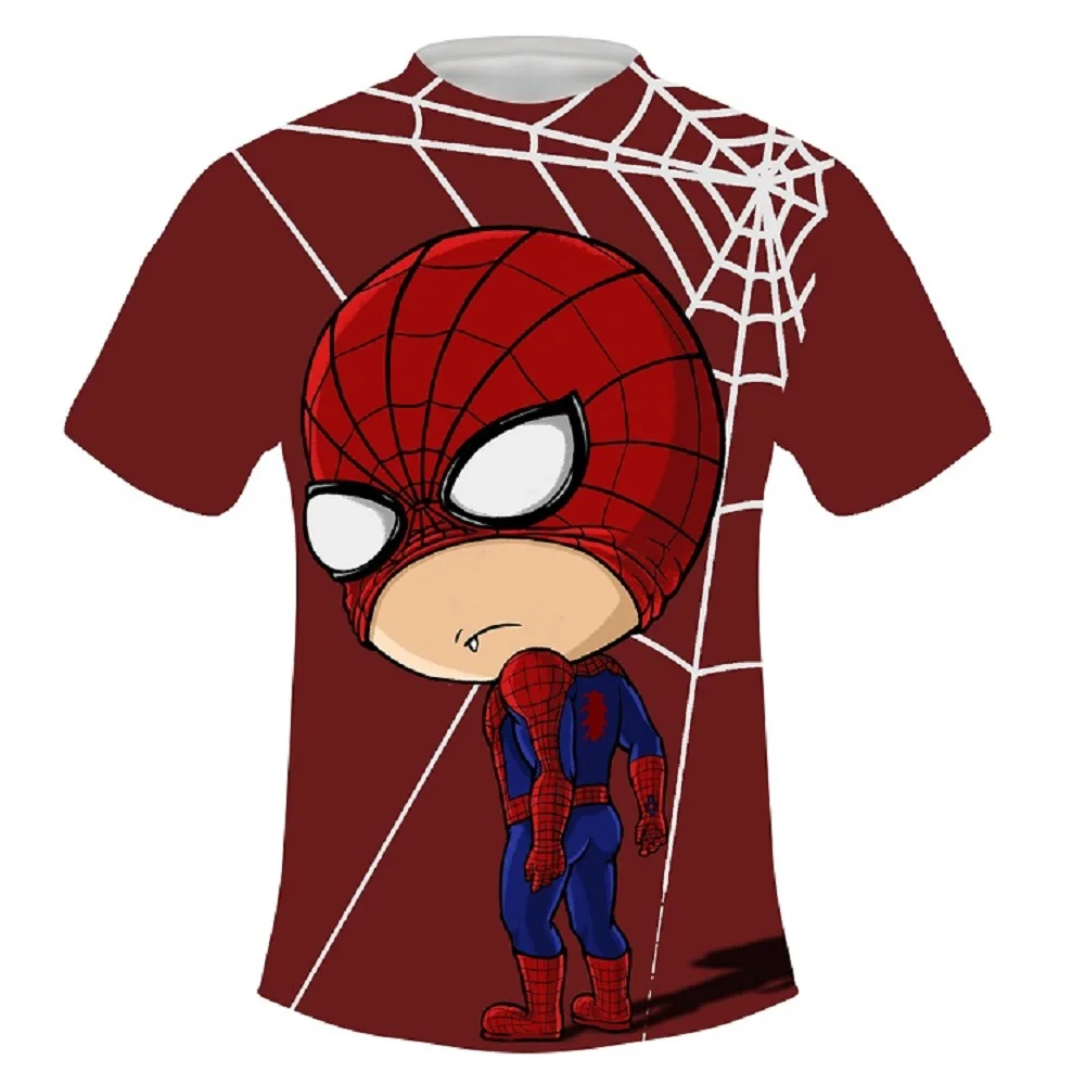2019 New Summer Fashion Movie Hot Spider-Man Hero Expedition Short-sleeved Round-collar 3D T-shirt
2019 New Summer Fashion Movie Hot Spider-Man Hero Expedition Short-sleeved Round-collar 3D T-shirt
