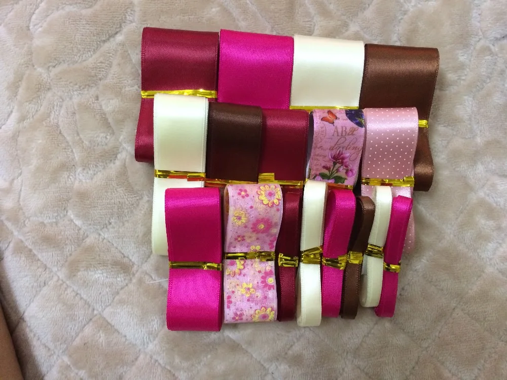 17meters mix wine hot pink colors ribbon set satin ribbon organza ribbon sewing tapes cinta DIY bows accessories lace
17meters mix wine hot pink colors ribbon set satin ribbon organza ribbon sewing tapes cinta DIY bows accessories lace