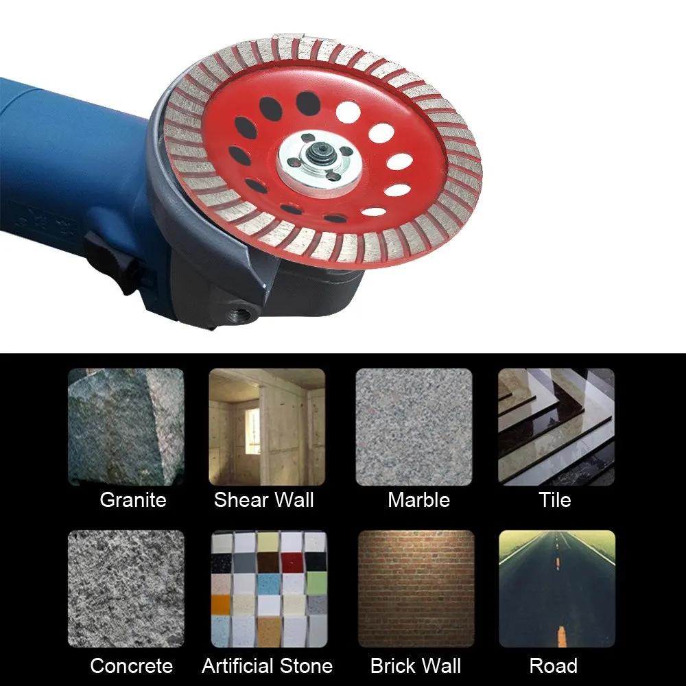 180mm 7" sanding Disc Diamond Segment Grinding Wheel sander Grinder Cup abrasive tools 22mm Hole for Concrete Granite Masonry 
180mm 7" sanding Disc Diamond Segment Grinding Wheel sander Grinder Cup abrasive tools 22mm Hole for Concrete Granite Masonry