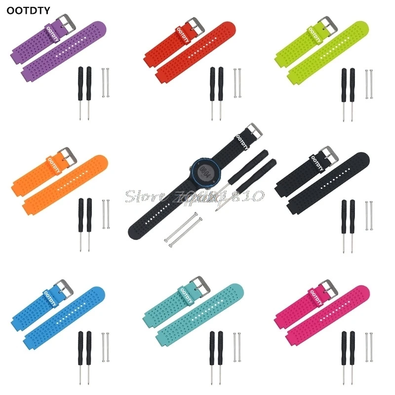 OOTDTY Silicone Replacement Wrist Band For Garmin Forerunner230/235/630/735 GPS Watch Z07 Drop ship
OOTDTY Silicone Replacement Wrist Band For Garmin Forerunner230/235/630/735 GPS Watch Z07 Drop ship