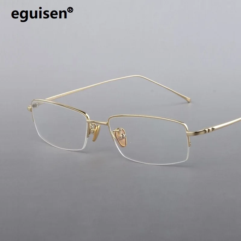 width-134 Unisex ultra light titanium thin leg half frame male optical eyeglasses frame women men spectacle frame oculos glasses
width-134 Unisex ultra light titanium thin leg half frame male optical eyeglasses frame women men spectacle frame oculos glasses