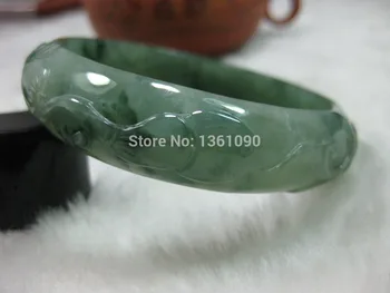 Free Shipping 00488 NATURE GRADE "A " CARVING GREEN JADEITE BRACELET BANGLE 57MM ()
Free Shipping 00488 NATURE GRADE "A " CARVING GREEN JADEITE BRACELET BANGLE 57MM ()