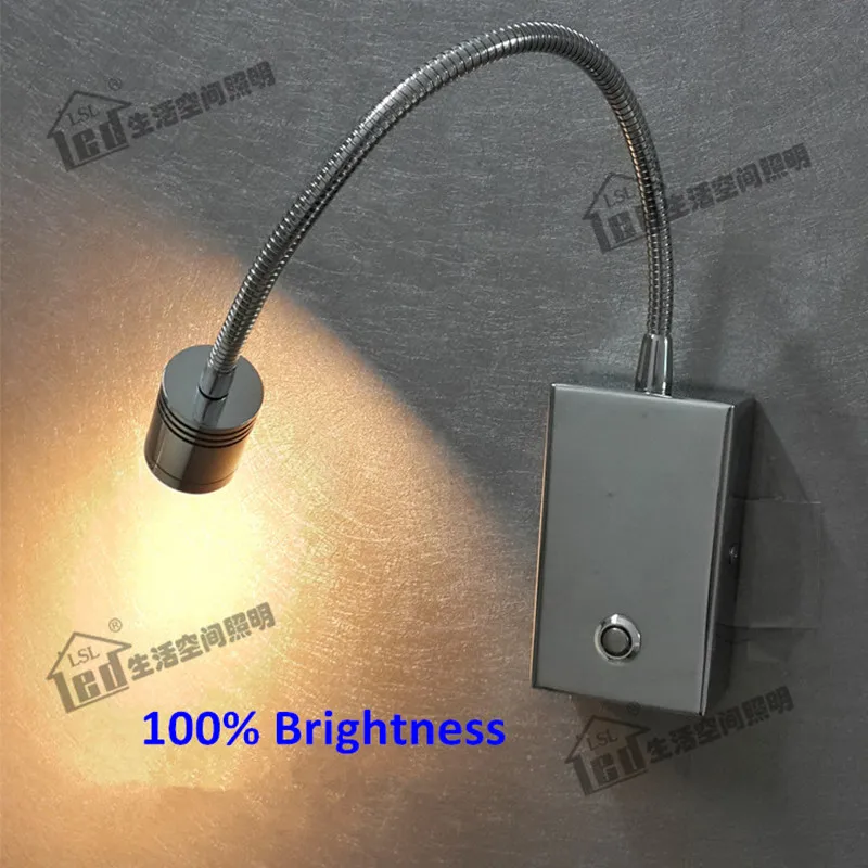 Topoch Dimmable Wall Lamps with Touch on/off/Dimmer Switch Grooved Cylindrical Head Focusing Lens 30deg. for House Camper Boat
Topoch Dimmable Wall Lamps with Touch on/off/Dimmer Switch Grooved Cylindrical Head Focusing Lens 30deg. for House Camper Boat