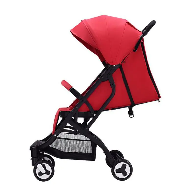 

Baby stroller ultra light folding child shock absorber trolley can sit lie baby BB car can be on the plane