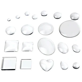 Square Heart Oval Round Dome Cabochon Transparent Magnifying Clear Glass Cabochon For DIY Tray Pendant Necklace Jewelry Making
Square Heart Oval Round Dome Cabochon Transparent Magnifying Clear Glass Cabochon For DIY Tray Pendant Necklace Jewelry Making
