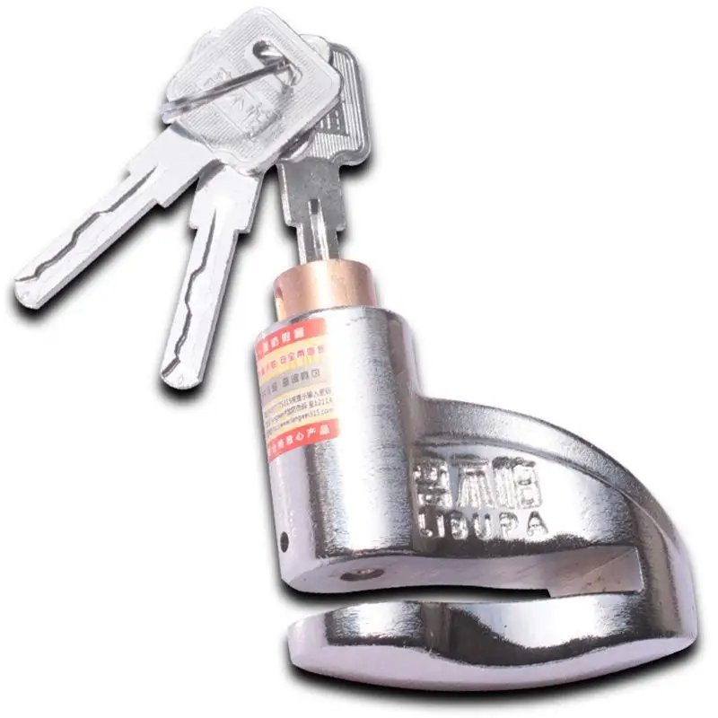 Qualit Universal Disc Brake Lock Sturdy Key Motorcycle Motorbike Security Durable Dual Core Padlock Practical Scooter Anti Theft
Qualit Universal Disc Brake Lock Sturdy Key Motorcycle Motorbike Security Durable Dual Core Padlock Practical Scooter Anti Theft