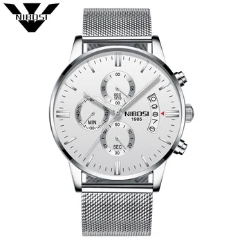 Men's Watch Top Brand Luxury NIBOSI Fashion Watches Military Army Watches Analog Quartz Wristwatches Leather Relogio Masculino
Men's Watch Top Brand Luxury NIBOSI Fashion Watches Military Army Watches Analog Quartz Wristwatches Leather Relogio Masculino