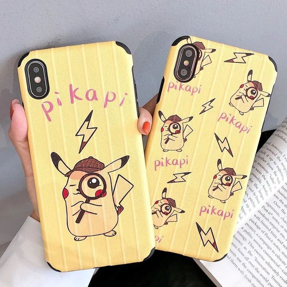 Pokemon Case for iPhone X XR XS Max Pikapi Pikachu Cute Cartoon Relief Soft Silicone Phone Case Cover for iPhone 6S 6 7 8 Plus
Pokemon Case for iPhone X XR XS Max Pikapi Pikachu Cute Cartoon Relief Soft Silicone Phone Case Cover for iPhone 6S 6 7 8 Plus